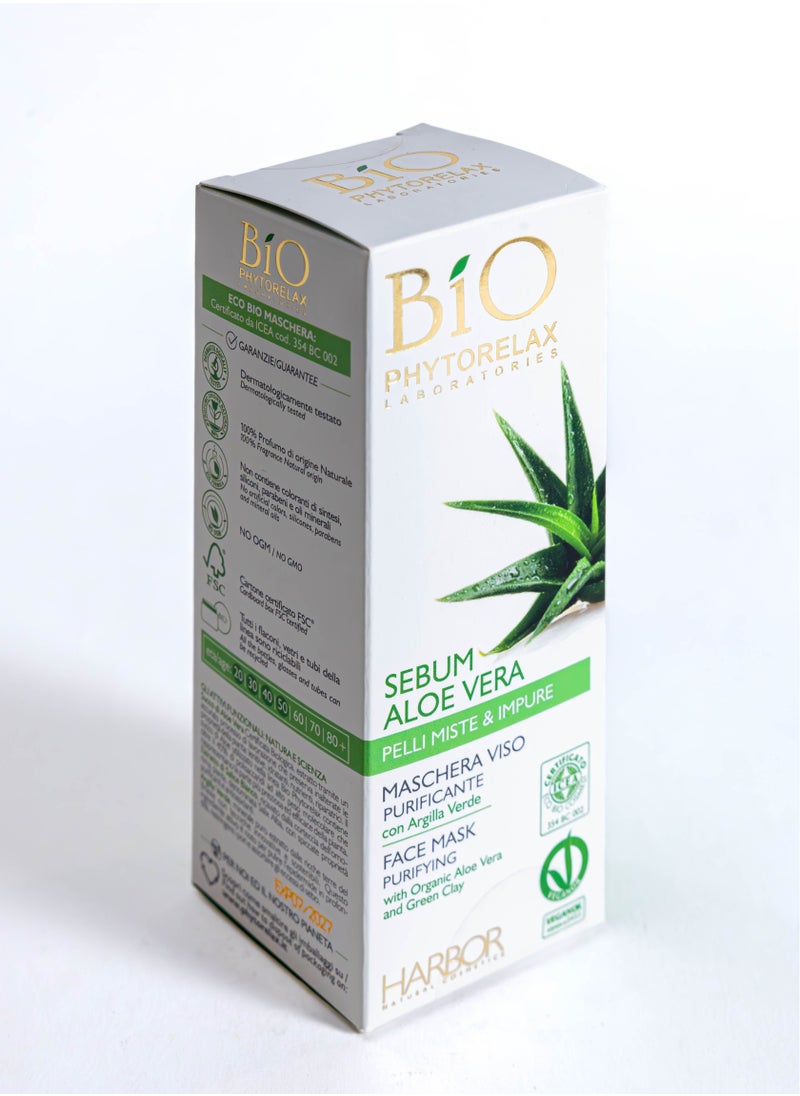 Phytorelax Bio - Purifying face mask with aloe vera extract from Phytorilax 75 ml - Image 1