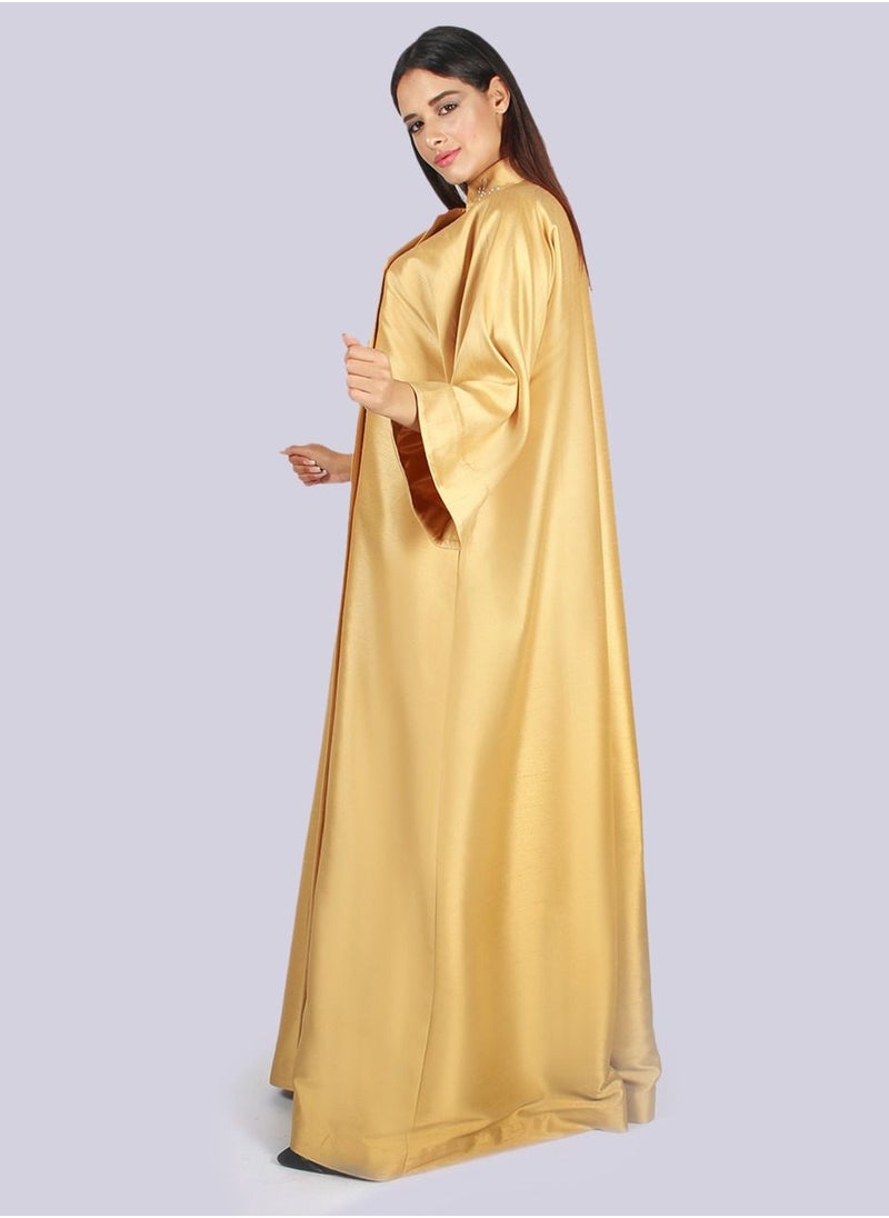 NIVA FASHION HOUSE Princely-Coat Emb Abaya  - Image 4