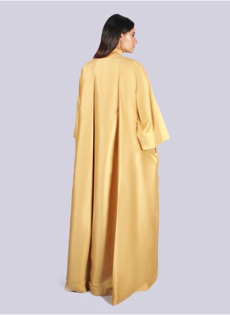 NIVA FASHION HOUSE Princely-Coat Emb Abaya  - Image 5