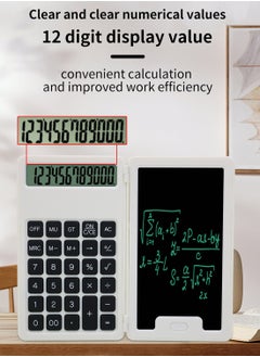 MaBaby Scientific Calculators Foldable，Scientific Calculator with Notepad, Large 12-Digit Display Screen,  Ideal for Basic Math, Perfect School Supplies for Students  - Image 3