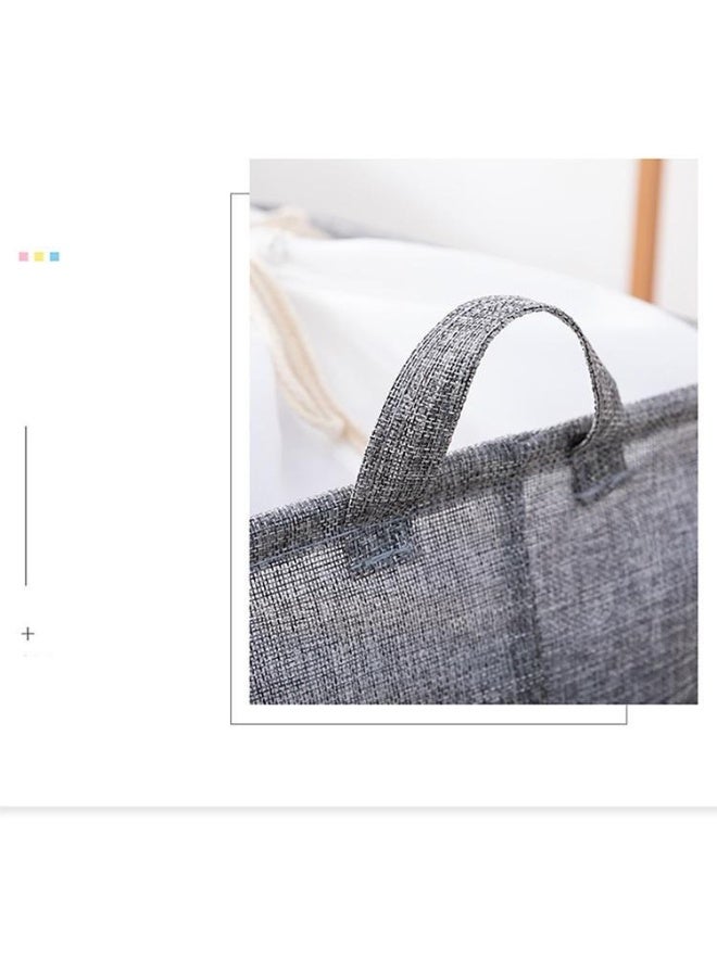 Waterproof Fabric Laundry Basket – 60L Capacity – Practical & Stylish Design  - Image 5