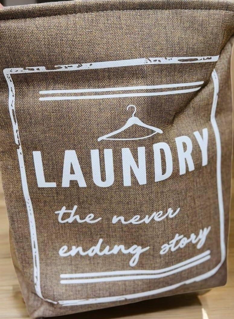 Waterproof Fabric Laundry Basket – 60L Capacity – Practical & Stylish Design  - Image 2