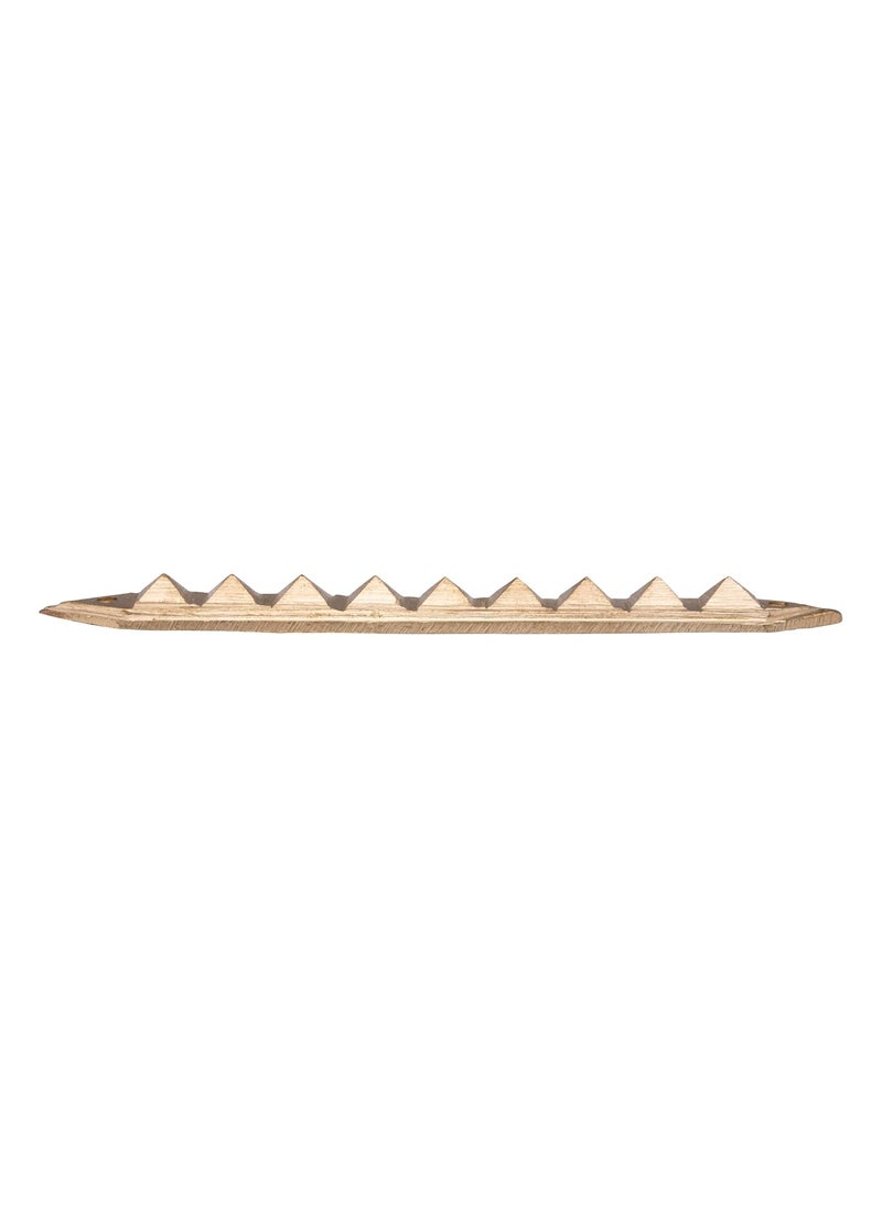 Plus Value Plus Value Vastu Brass Pyramid Divider Strip Patti Virtual Partition Defects Size 5 Inches 3pcs  - Image 2