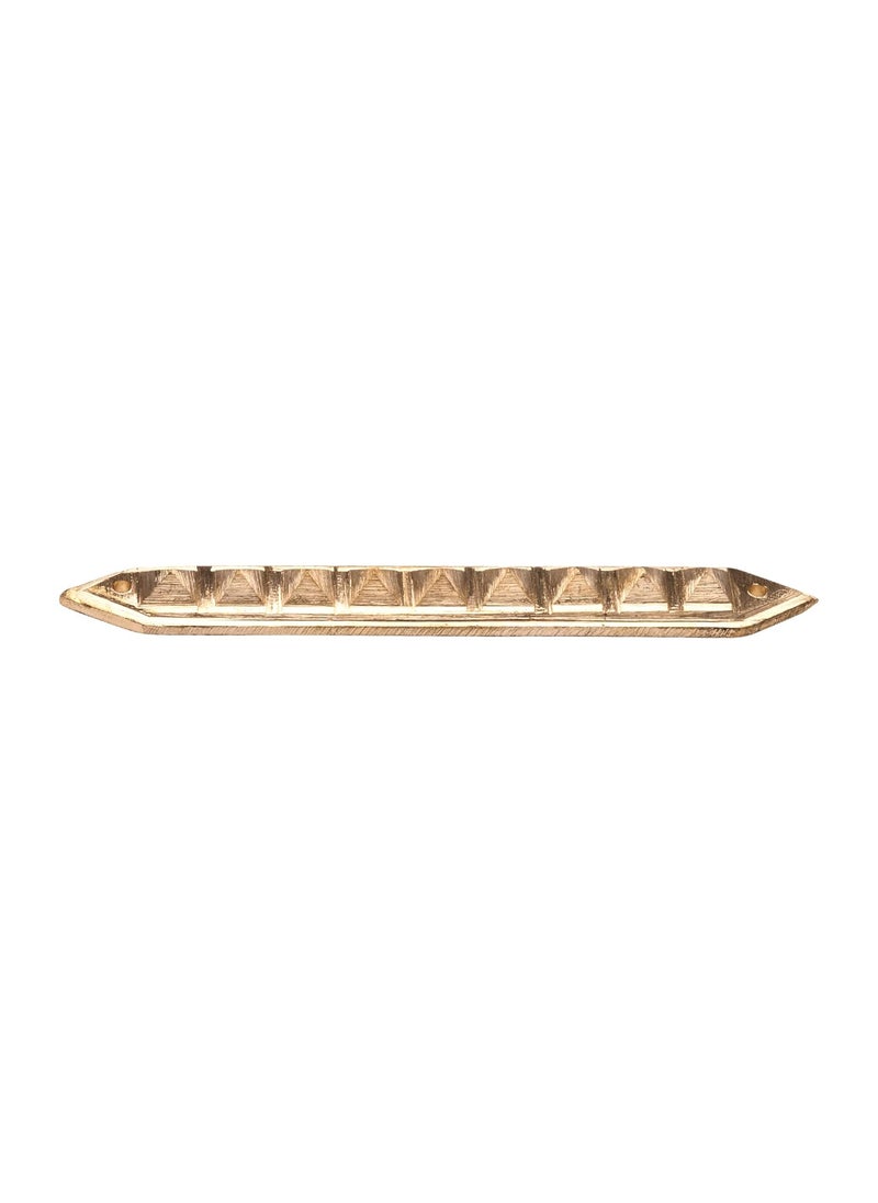 Plus Value Plus Value Vastu Brass Pyramid Divider Strip Patti Virtual Partition Defects Size 5 Inches 3pcs  - Image 3