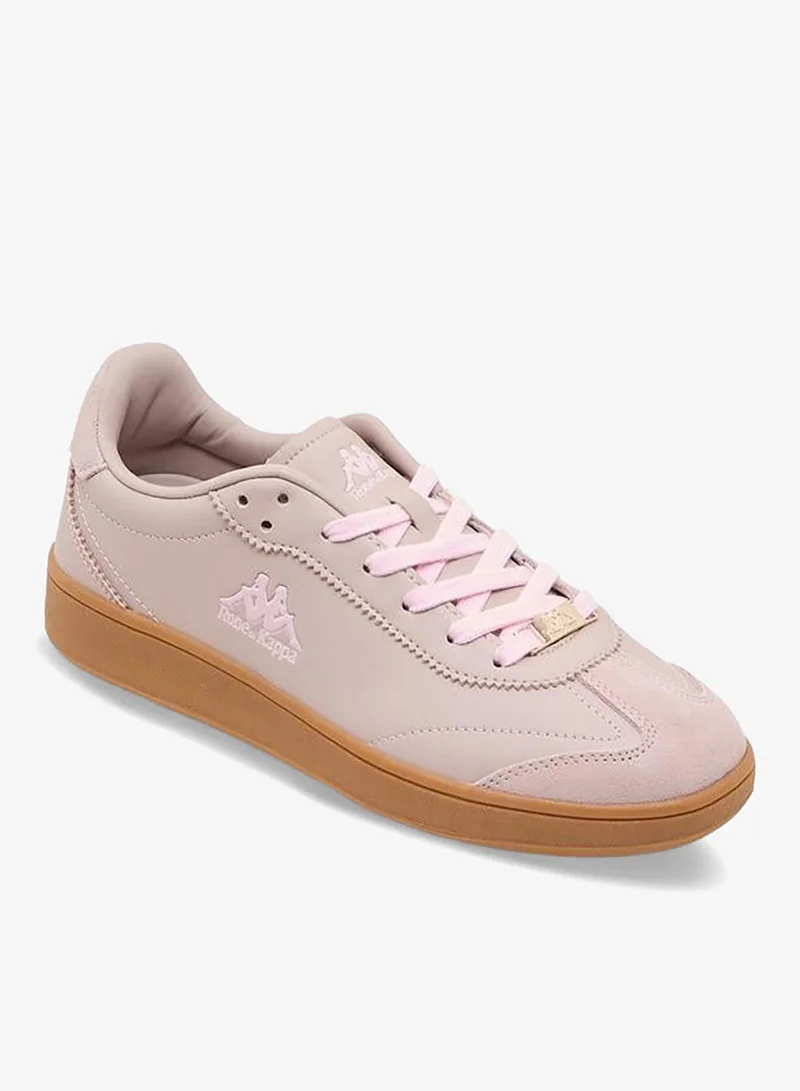 كابا Women Leather Lace-Up Sneakers