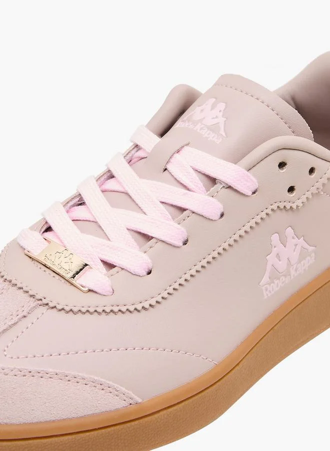 Kappa BROWN Women Leather Lace-Up Sneakers for Women | Best Price UAE