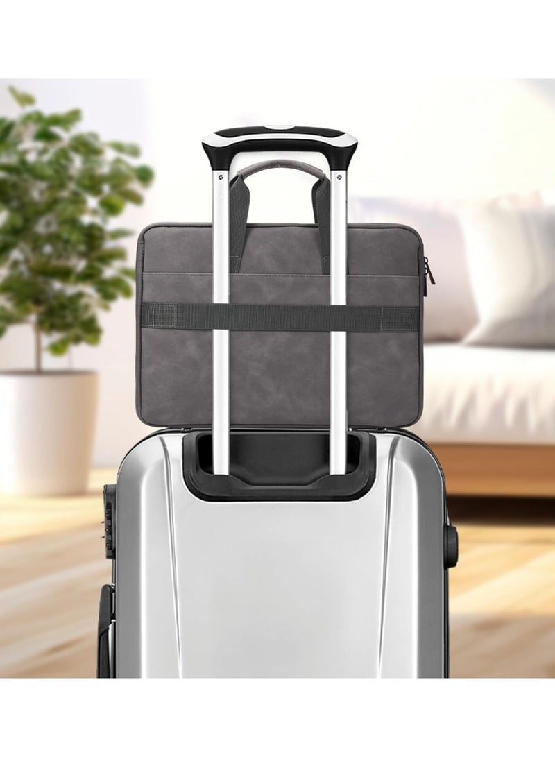 Nadrab Waterproof laptop bag for 13-14/15-16 inch laptops - 180° opening, enhanced protection, multi-compartment design, ideal for travel and office use. - Image 5