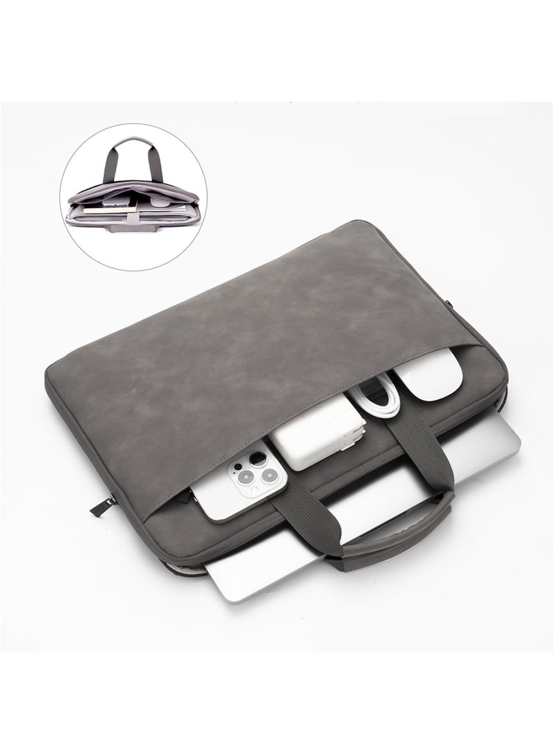 Nadrab Waterproof laptop bag for 13-14/15-16 inch laptops - 180° opening, enhanced protection, multi-compartment design, ideal for travel and office use. - Image 2