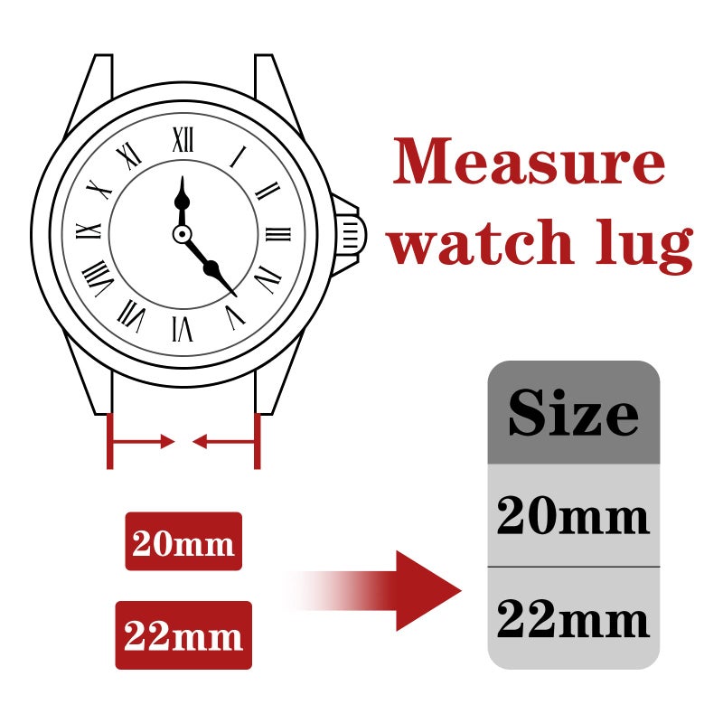 Meliya Metal Watch Bands, 20mm 22mm Quick Release Watch Strap, Stainless Steel Mesh Replacement band for Women Men (22mm, Black) - Image 5