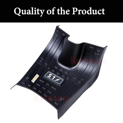 Ramanta Ola S1 Footmat & Dicky Mat Removeable & Washable Floormat Floor Board Heavy Duty Compatible with for Ola S1 Air, Gen 2, S1 X, S1 X Plus Floor Board Premium Comfort and Durability (2 PC) - Image 4