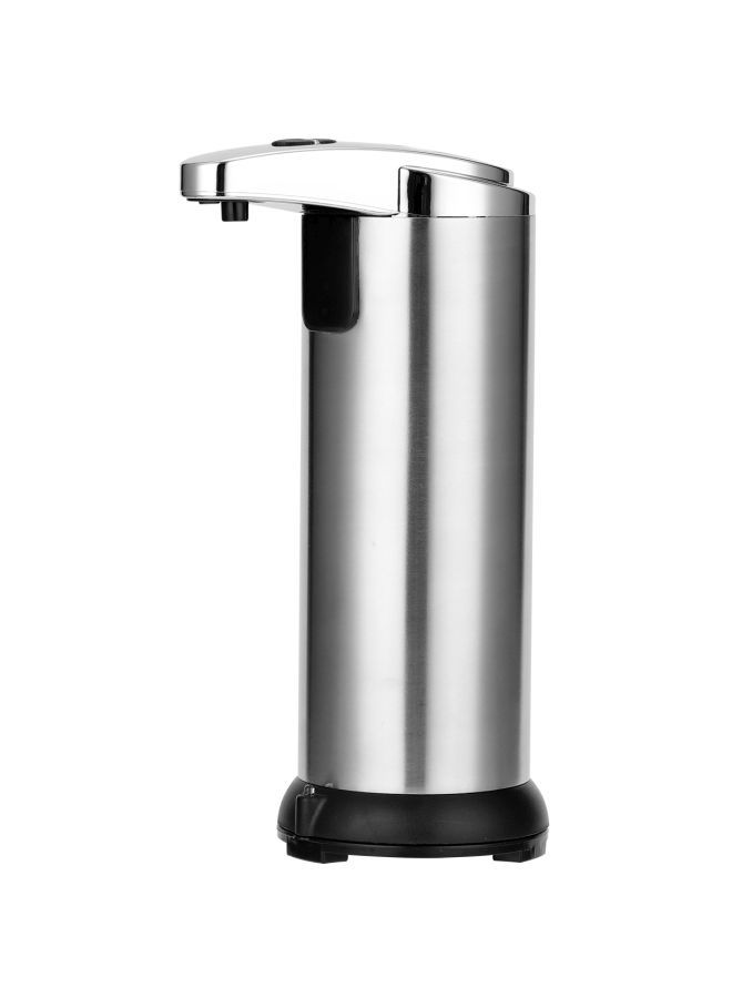 Loquat Stainless Steel IR Soap Dispenser Silver/Black 250ml - Image 2