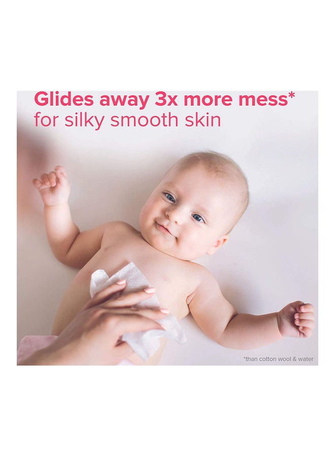Johnson's Gentle All Over Baby Wipes, 2+1 Pack of 72 Wipes, 216 Count - Image 2