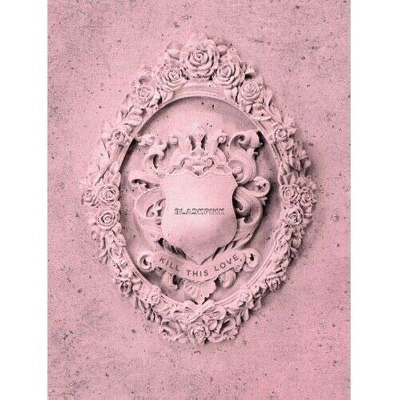 Black Pink Blackpink - [Kill This Love] 2nd Mini Album Pink Ver. CD+1p Poster/On+52p PhotoBook+16p Photo Zine+10p Accordion Lyrics Book+4p PhotoCard+1p Polaroid+Sticker SET+Tracking K-POP Sealed - Image 1