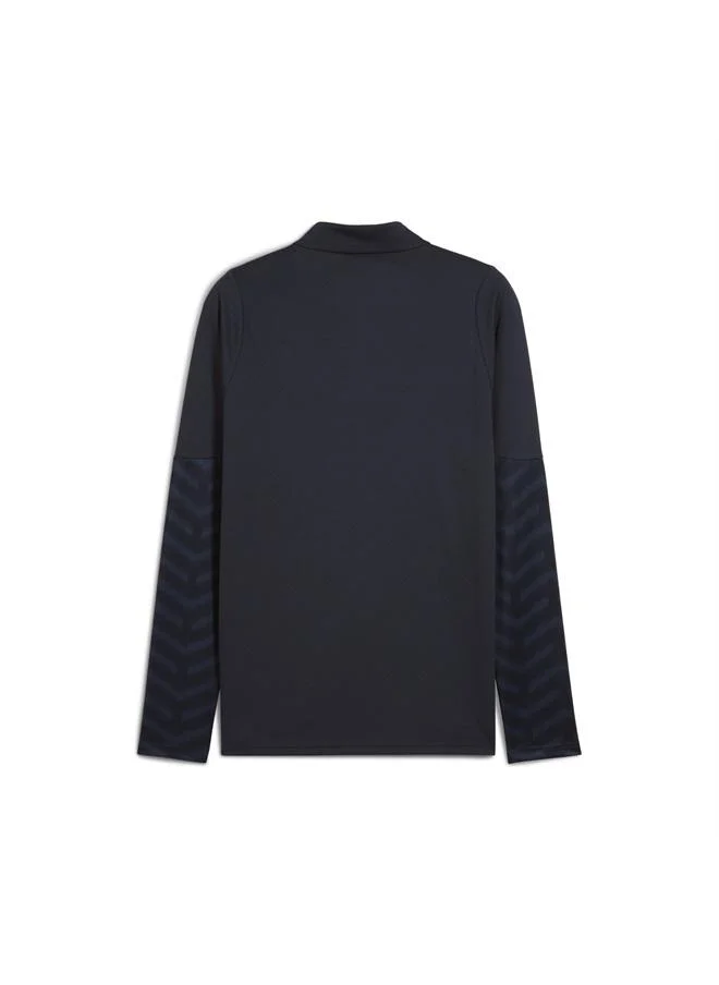 Puma New Navy-Glowing Red-Heat Fire individualCUP Football Quarter-Zip Top Men for Men | Best Price UAE