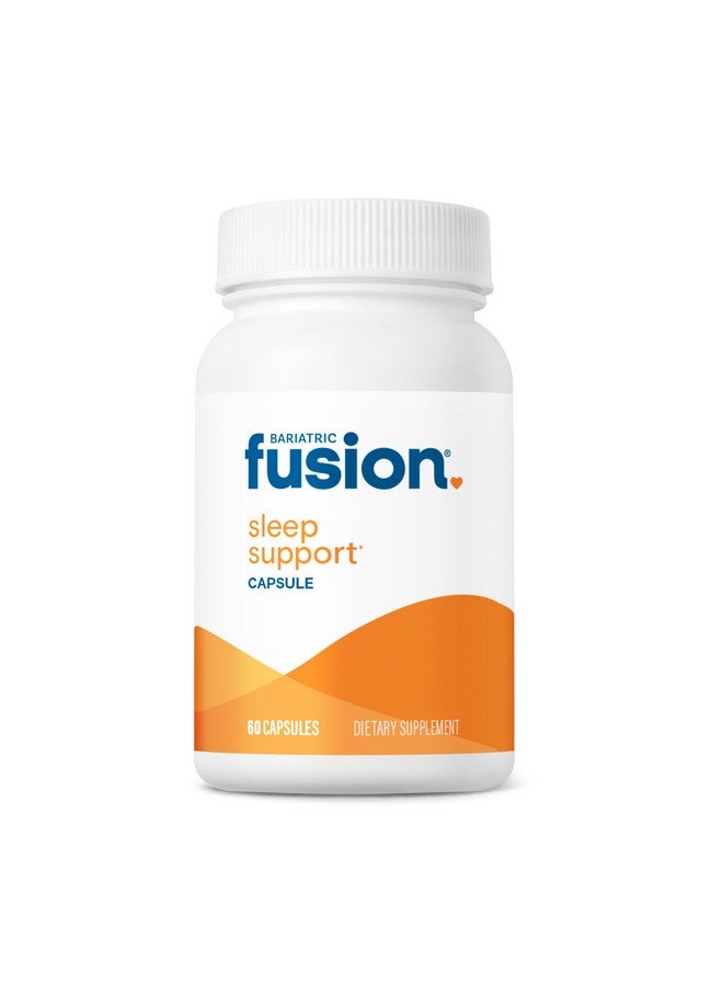 Bariatric Fusion Sleep Support | Vegan Sleep Supplement with Melatonin and Ashwagandha | Bariatric Vitamin for Adults* | Gluten, Dairy and Soy Free | Non-GMO | 60 Capsules - Image 1