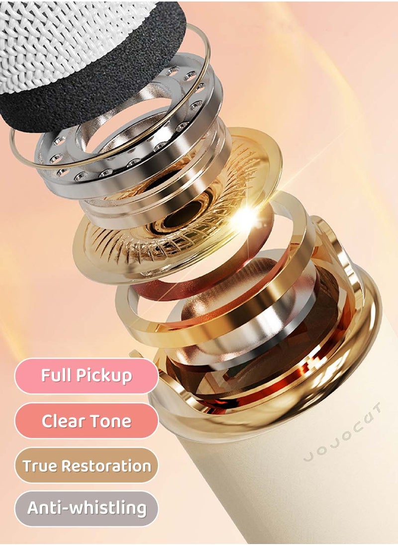 LEOKOR - Karaoke Portable Wireless Bluetooth Speakers,with Microphone One Click Original Vocal Eliminatio,Auto Connection at Startup for Family Gatherings and Entertainment - Image 1