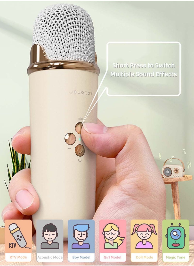 LEOKOR - Karaoke Portable Wireless Bluetooth Speakers,with Microphone One Click Original Vocal Eliminatio,Auto Connection at Startup for Family Gatherings and Entertainment - Image 1