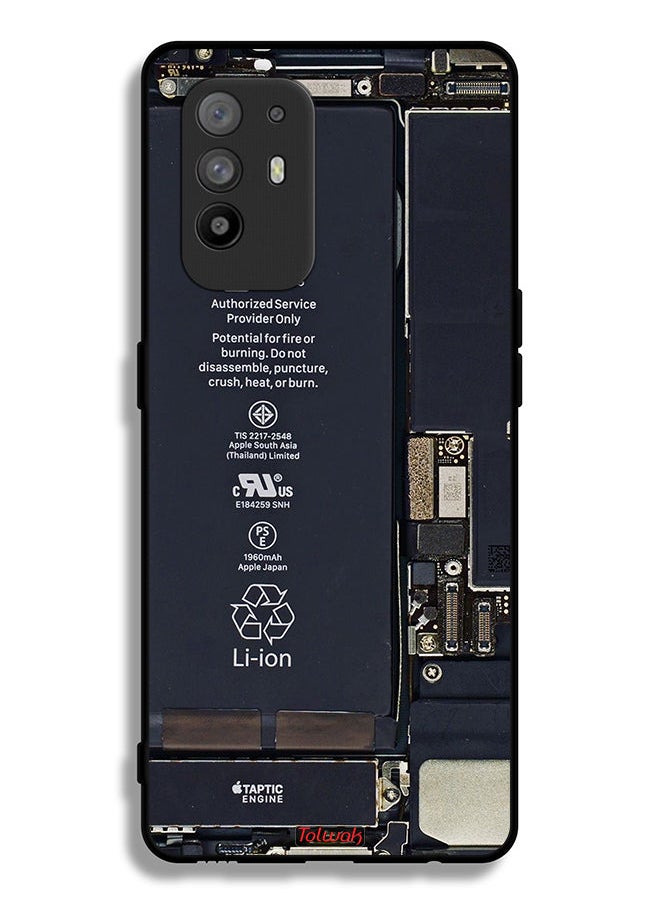 Oppo F19 Pro Plus 5G Protective Case Cover Phone Circuit Pattern