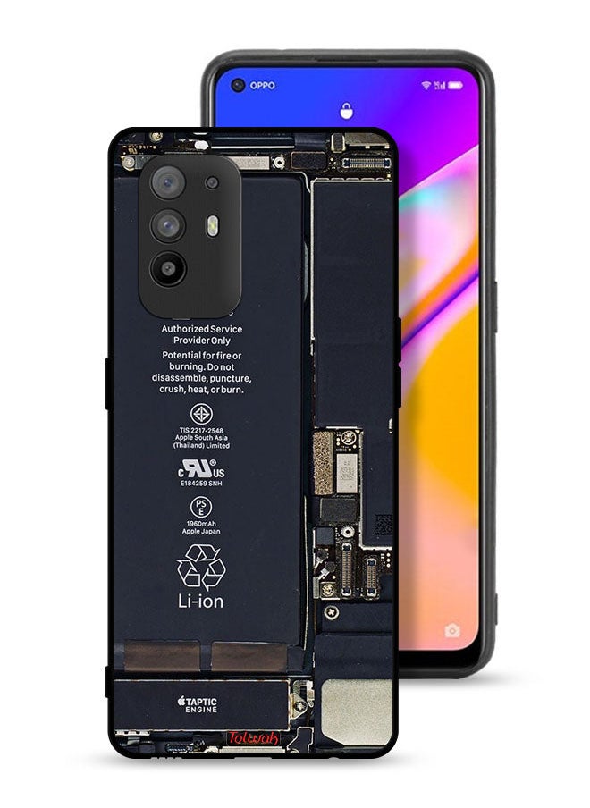 Oppo F19 Pro Plus 5G Protective Case Cover Phone Circuit Pattern