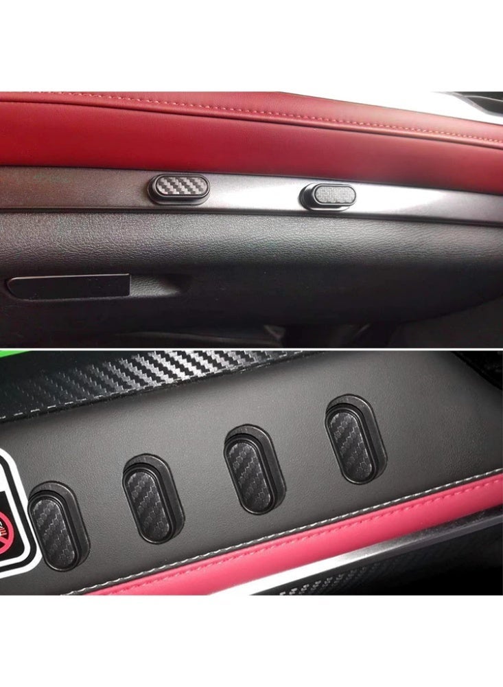 Car Mini Hooks, 4PCS Multifunctional Self-Adhesive Auto Backseat Hangers, Vehicle Wall Hook Stickers for Keys, Masks, Earphones & Cables - Image 4