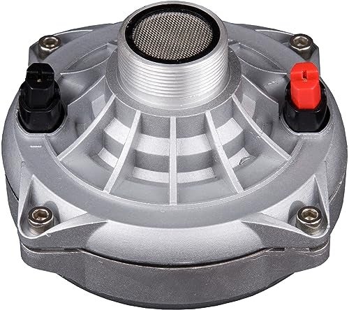 Earthquake Sound PR-HDX2 Compression Horn Tweeter Driver - Phenolic Diaphragm, 8 Ohm, 2" Voice Coil, 150 WRMS / 250W MAX, 110dB (Pair), Silver - Image 3