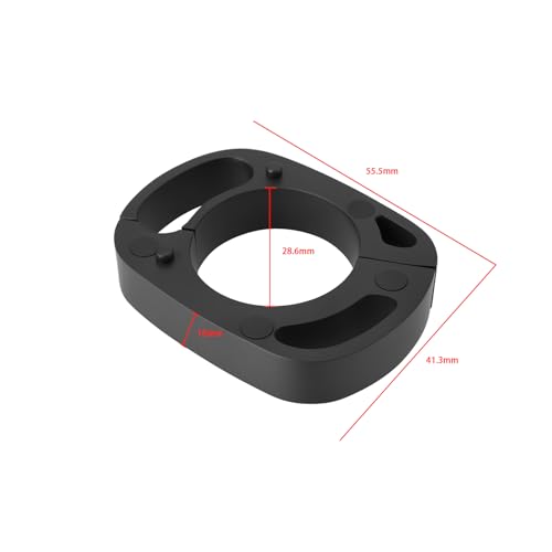 SING F LTD 2Pcs Road Bike Handlebar Spacer Internal Wiring Headset Spacer ACR Stem Spacers for 28.6mm(1-1/8") Diameter Fork 10mm - Image 4