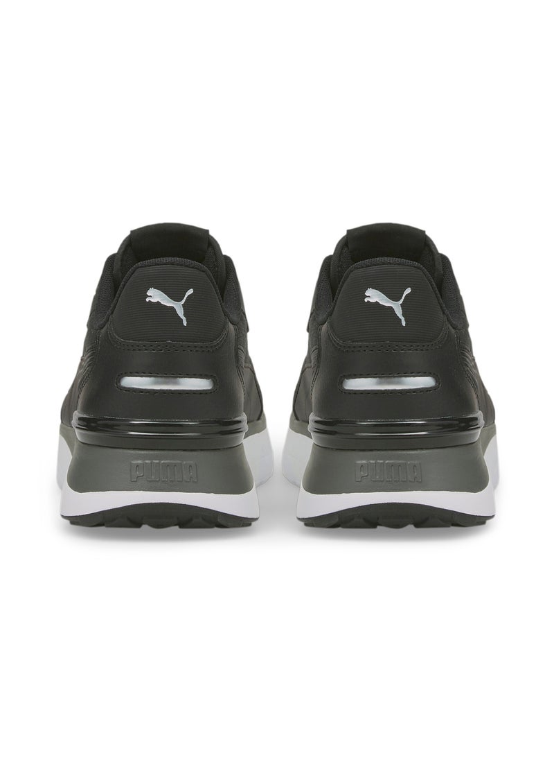 PUMA R78 Voyage Womens Black Trainers  - Image 3