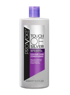 Provoke Touch Of Silver Colour Care Conditioner Purple 400ml  - Image 1