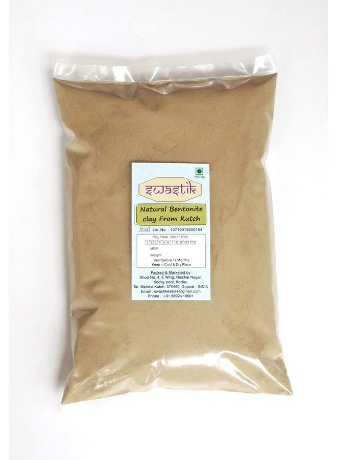 Swastik - Multi Purpose Bentonite Healing Clay | 100% Pure Bentonite Powder for Skin & Hair | Makes Skin Healthy & Glow (400 GRAMS) - Image 4