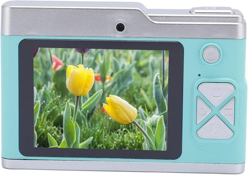 Green 48MP 8X Zoom Digital Camera with Anti Shake 2 4 Inch Screen Portable Compact for Students Travel - Image 1