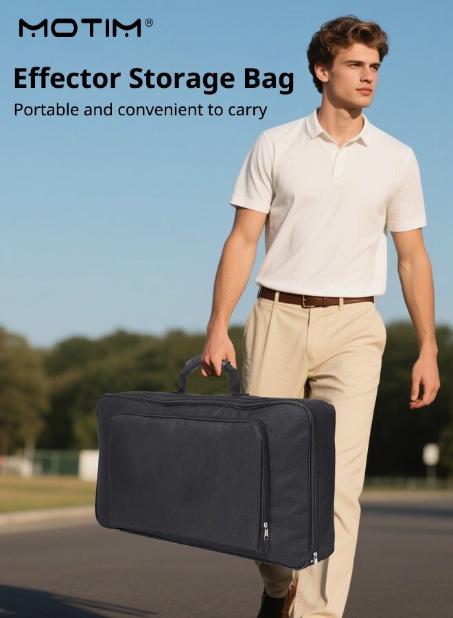 موتيم حقيبة تخزين محمولة للوحة تأثيرات الجيتار الكهربائي، حقيبة حمل أوكسفورد عالمية مقاومة للماء لجميع أنواع دواسات التأثيرات - Image 2