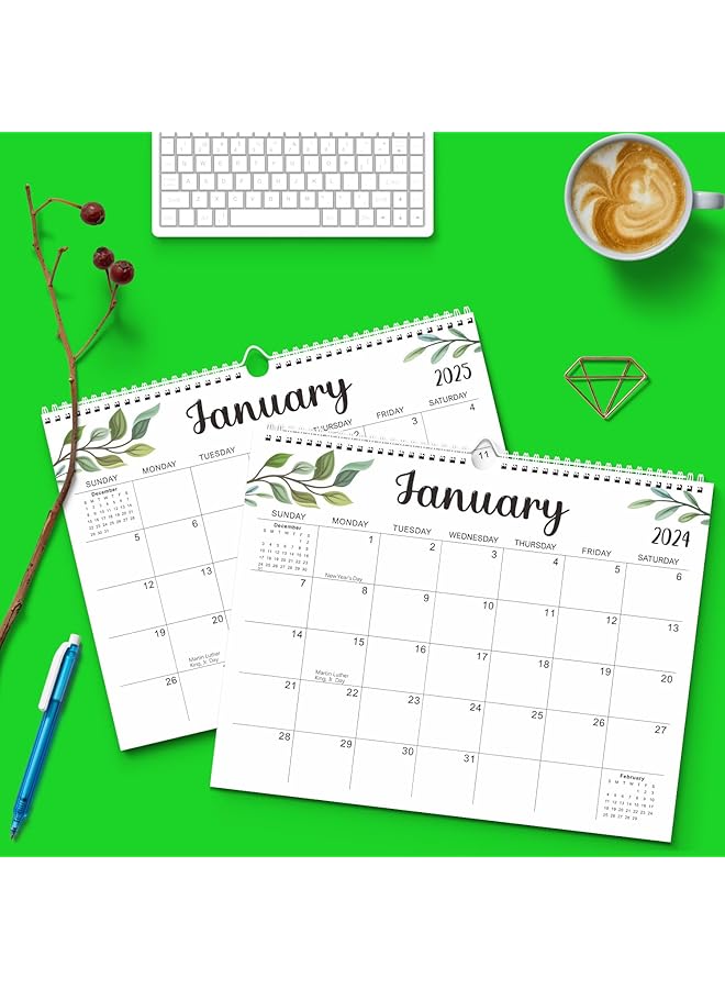 erorex Calendar 2025 18 Months Wall Calendar From January 2025 To June 2026 Monthly Weekly Planner Calendar Wall Calendar With Thick Paper Multicolour  - Image 4