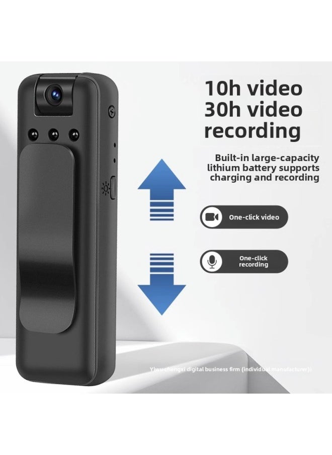 Generic Law Enforcement Recorder Recording Pen With Video Recording DV Recording Function All-in-one Machine Anti-shake Recording Pen HD Sports Wholesale-Body Color:F9-4g Powerful Version Without Memory [no Plug-in + No Network Remote Monitoring + App Remote Switching + High-definition Night Vision] - Black - Official Standard  - Image 3