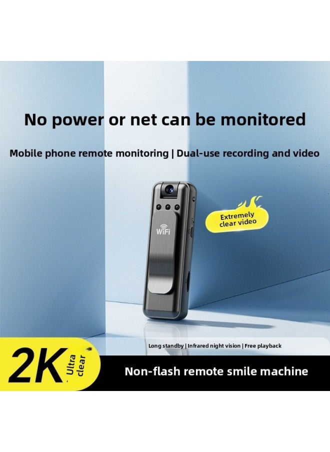 Generic Law Enforcement Recorder Recording Pen With Video Recording DV Recording Function All-in-one Machine Anti-shake Recording Pen HD Sports Wholesale-Body Color:F9-4g Powerful Version Without Memory [no Plug-in + No Network Remote Monitoring + App Remote Switching + High-definition Night Vision] - Black - Official Standard  - Image 2