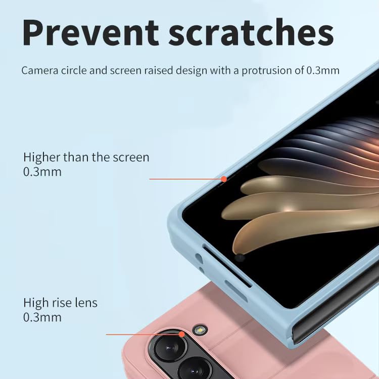 Valente Polycarbonate Protective Covers for Galaxy Fold 6-Durable and Stylish (White) - Image 2