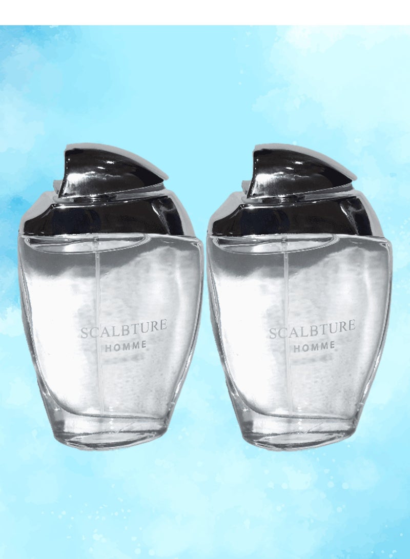 لينك 2 قطع عطر سكالبتشر للرجال 100 مل EDP - Image 1