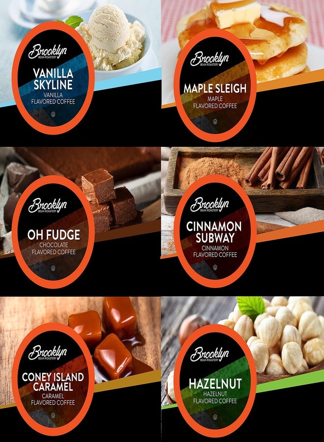 Brooklyn Beans Flavored Coffee Pods Assorted Gourmet Variety Pack, Compatible with 2.0 Keurig K Cup Brewers, 40 Count - Image 2