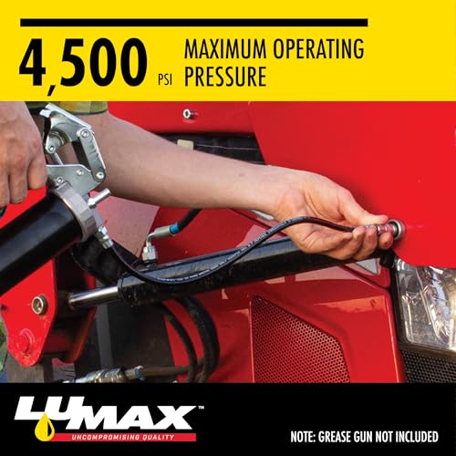 LUMAX LX-1400 Silver 1/8" NPT Standard Grease Coupler for Grease Guns. Has Four Hardened Steel Jaws for Durability. Has Four Hardened Steel Jaws for Durability. - Image 5