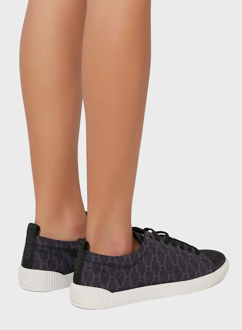 HUGO Lace Up Low Top Sneakers