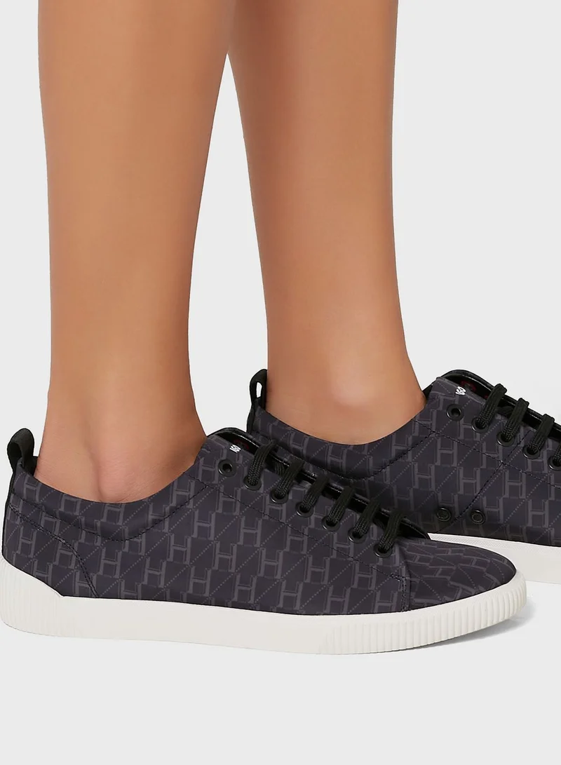 HUGO Lace Up Low Top Sneakers