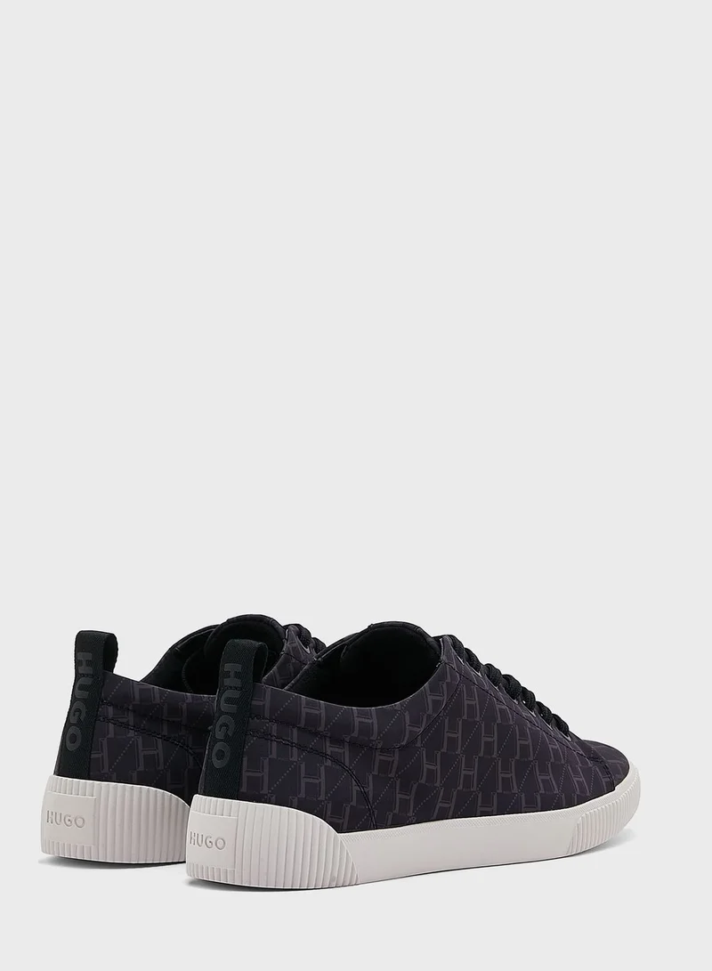 HUGO Lace Up Low Top Sneakers