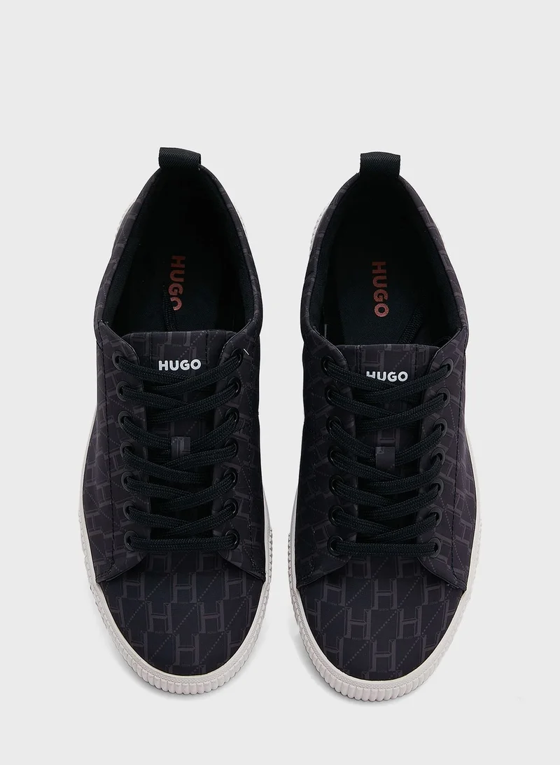 HUGO Lace Up Low Top Sneakers