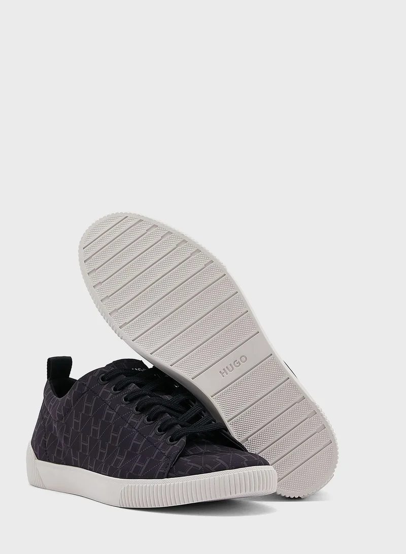 HUGO Lace Up Low Top Sneakers
