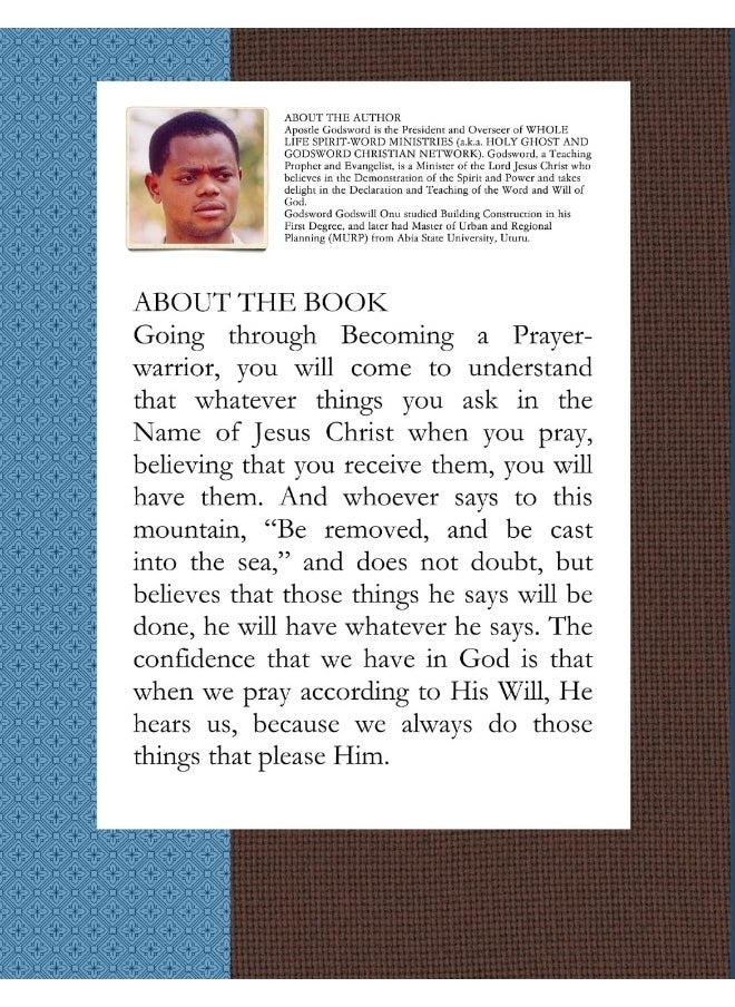 BECOMING A PRAYER-WARRIOR  - Image 2