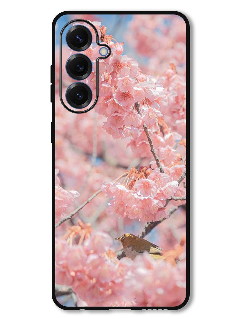 Theodor Protective Case Anti Scratch Shock Proof Bumper Cover For Samsung Galaxy A16 Pink flowers - Image 1