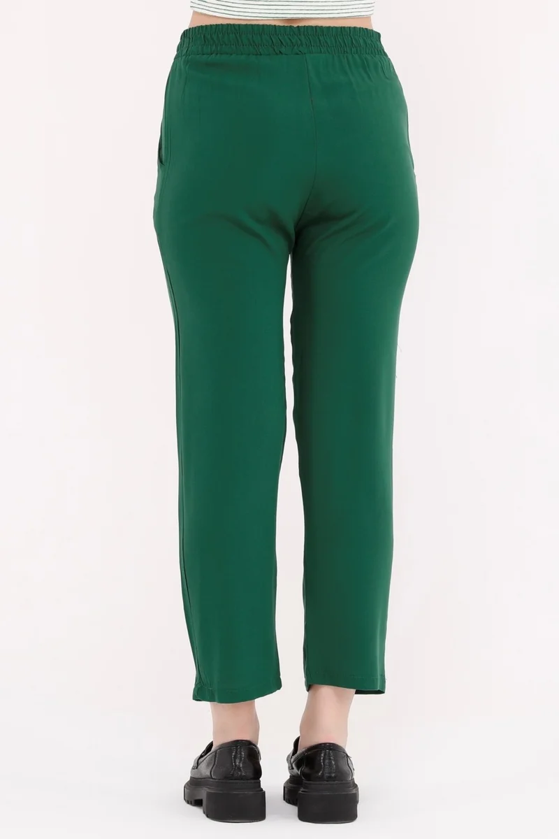 SFG Life Moda Sfg Life Fashion Women's Viscose Pocket Fabric Trousers