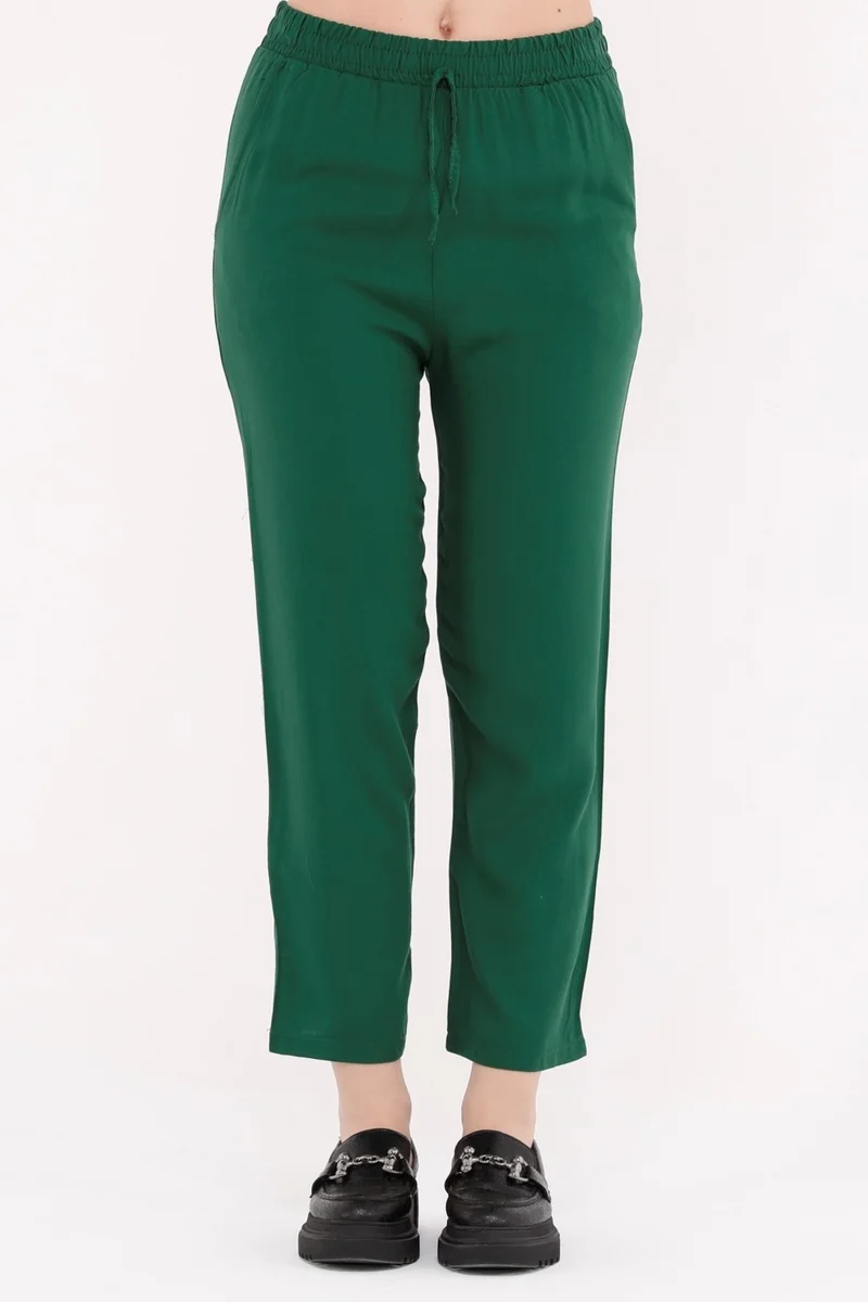 SFG Life Moda Sfg Life Fashion Women's Viscose Pocket Fabric Trousers