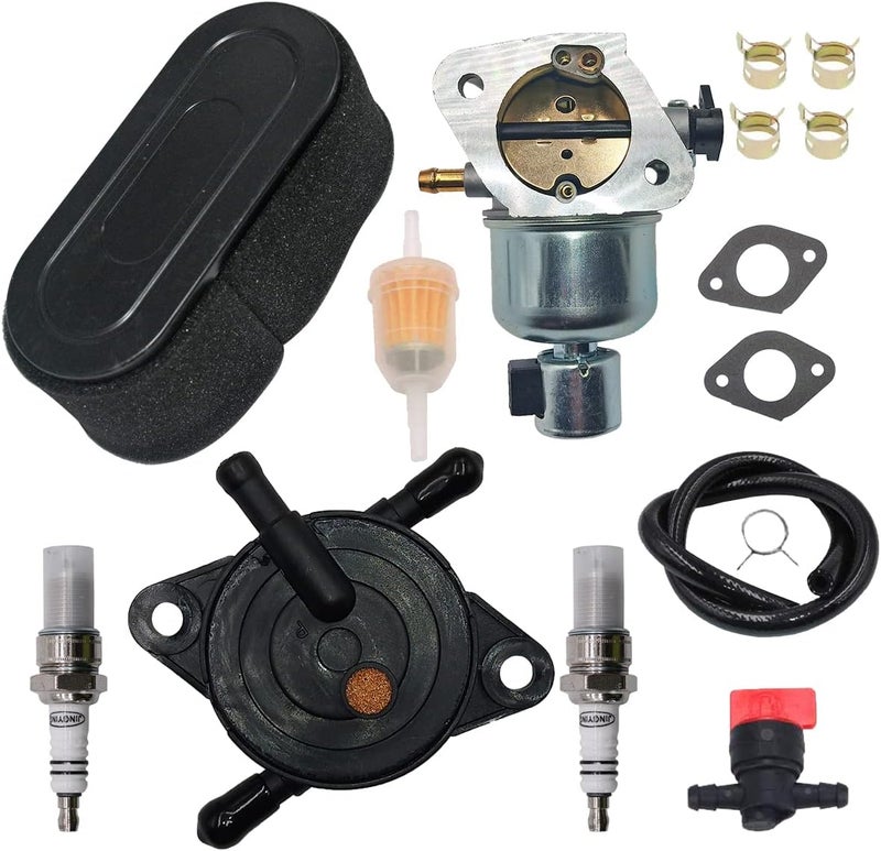 Partman Carburetor Kit for Kawasaki FR651V FS651V Engines with Air Filter and Fuel Pump - Image 1