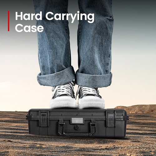 Luck&Link Carrying Bag Case for Legion Go, Hard Professional Waterproof Legion Go Carrying Case for Legion Go, Controllers, Small Docking Station& Other Accessories AC Charger Storage Case, Large Capacity - Image 4