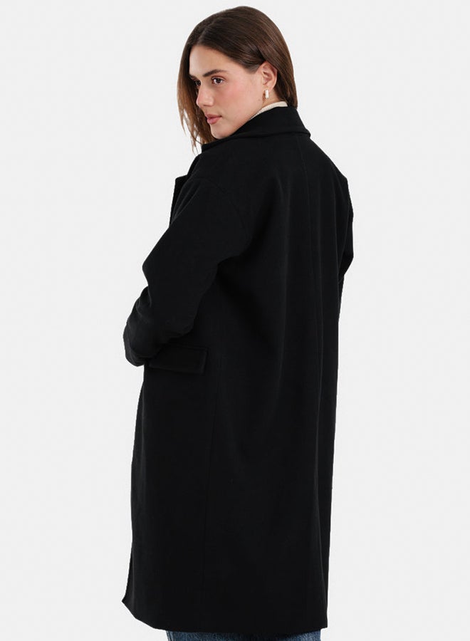 Carina Notch Collar Coat - Image 4